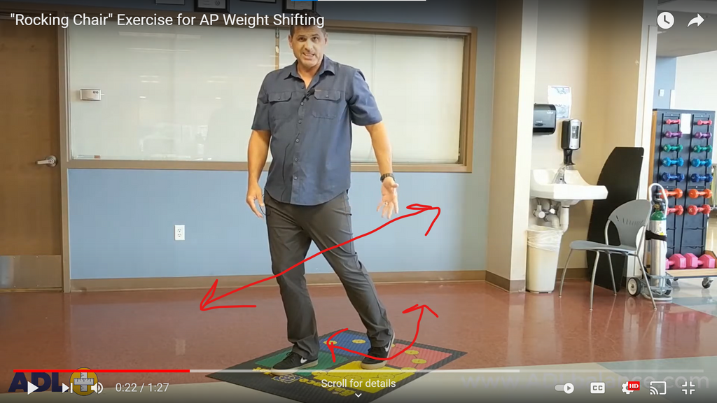 Rocking sales chair exercise