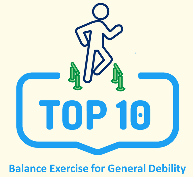 Top-10 Balance Exercises for General Debility