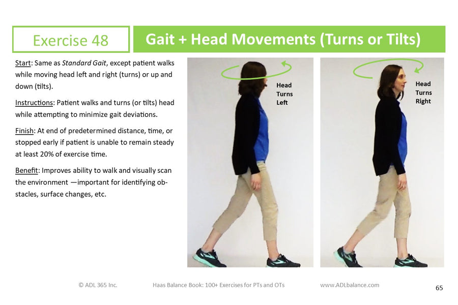 Crosswalk #5: Timed Up & Go (TUG) and Haas Balance Book