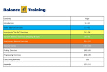 Balance Training Book: 5 Laws & 100+ Exercises